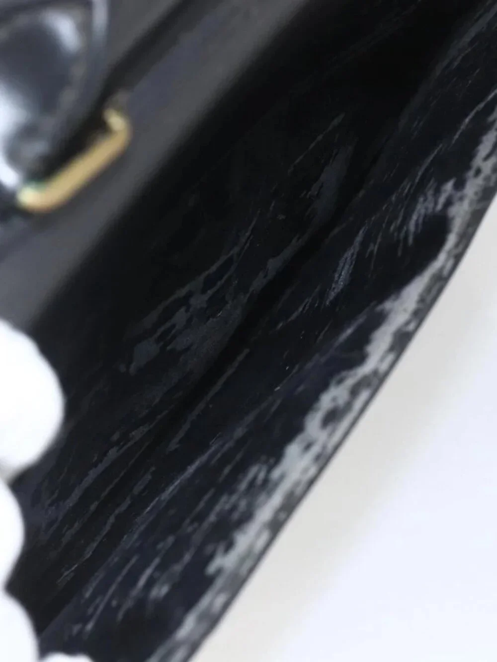 LOUIS VUITTON Epi ServietteConseiller Business Bag Black M54422 LV Auth ka1353